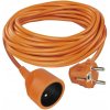 Emos 1 zásuvka 10m spojka oranžový 16A 1.5mm2 P01110 - Predlžovací kábel