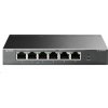 TP-Link switch TL-SF1006P (6x100Mb/s, 4xPoE+, 67W, fanless)