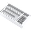 GOLLINUCCI Kúpeľňový organizér s príslušenstvom 450mm 241x422x53mm biela 10900302