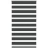 Roleta zebra, čierna, šírka tkaniny 70,9 cm, polyester