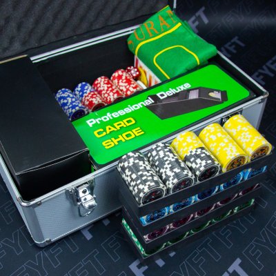GamesPlanet Poker Set - 600 žetonů Ultimate