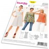 Strih Burda 6685 - Empírové šaty, blúzka