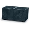 Květináč Prosperplast SIERRA CASE beton effect 57,7 cm antracit (DSI600E-S433)