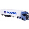 SCANIA 770S TIR S NÁVESOM ŤAHAČ MODEL KOVOVÝ BBURAGO 1:43