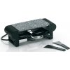 Kamenný gril SPLÜGEN čierny, 29,5x10,5x10 cm, 2 panvičky a špachtľa KL-66493