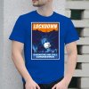 Tričko s potlačou Lockdown Pánsky Modrá S