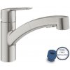 Grohe QuickFix Start - Drezová batéria s výsuvnou spŕškou, supersteel 30531DC1