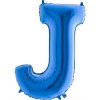 Nafukovací balónik písmeno J modré 102 cm - Grabo