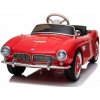 RAMIZ ELEKTRICKÉ AUTÍČKO BMW RETRO ČERVENÉ - 2x35W - BATÉRIA - 1x12V7Ah 2026