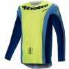 ALPINESTARS dres TECHSTAR MELT žltá fluo/modrá 2025 - 2XL