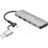 Sandberg USB-C/A to 2xUSB-A+2xUSB-C Hub 136-64