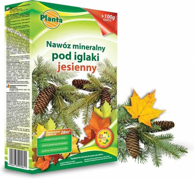 Planta na ihličňany jesenné granulované 1 kg