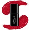Semilac gél lak 025 Glitter Red 7 ml