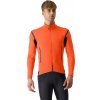 Castelli Perfetto RoS 2 Jacket, Brilliant orange/ Silver reflex Veľkosť: L Pánska bunda do daždivých a veterných podmienok
