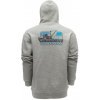 Mikina Grundéns Displacement DWR Hoodie Commercial Boat Athletic Heather Veľkosť L