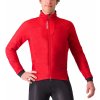 Castelli Fly Thermal, Rich red Veľkosť: XL Pánska ľahučká, zimná cyklistická bunda