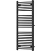 Mexen Ares, vykurovacie teleso 1200 x 500 mm, 531 W, bočné pravé a spodné pripojenie, čierna, W102-1200-500-00-70-S