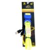 Obojok DUVO+ LED Svietiaci dog neónovo žltý nylon 50-70cm/ 2,5 cm