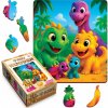 Puzzle Drevené 20 dielikov Jurskí priatelia pre deti Wooden.City