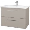 Dreja Umývadlová skrinka GIO SZZ2 80 - N07 Stone / Úchytka T04 / N07 Stone