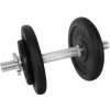 Činka nakladacia LIFEFIT jednoručná 15 kg, 30mm tyč / 4x kotúč