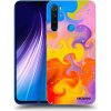 Picasee silikónový čierny obal pre Xiaomi Redmi Note 8 - Bubbles