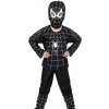 FunCo Detský kostým Spiderman čierny 122 – 134 L OPBH1421