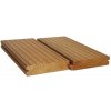 Terasová doska drevená LunaDeck2 26x117 s bočnými úchytmi z materiálu ThermoWood - Dĺžka profilu 4,8 m (0,59 m²)