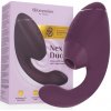 Womanizer - duo next dual clitoral & g-spot stimulator dark purple