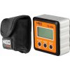 NEO TOOLS Digitálny LCD uhlomer s magnetom, uhlomer, vodováha
