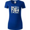 Tachometer 60 - Dámske tričko z organickej bavlny Origin (GOTS) - 2XL ( Kráľovská modrá )