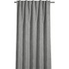 Zatemňovací záves s riasiacou páskou Blackout s povrchovou úpravou sivý 245 x 130 cm