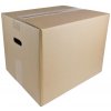 Kartónová krabica na sťahovanie 5 vrstvová, dĺžka 500 mm, šírka 400 mm, výška 400 mm s odnosnými ušami