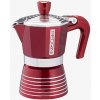 Pedrini Moka Infinity Red Passion na 3 šálky