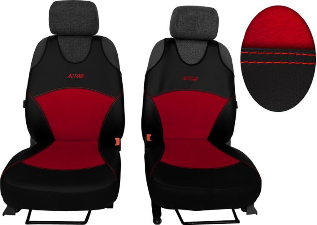 Autopoťah Active Alcantara B červené