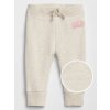Baby tepláky fleece GAP logo Béžová 5 ROKOV Béžová Béžová