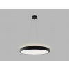 LED2 3275653DT Závesné LED svietidlo RINGO II 55+10W, 3000K/4000K, 4125-750lm, Triac, IP20, 60cm, čierna