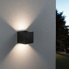Vonkajšie nástenné svietidlo Paulmann Cybo LED, RGBW, 10x10cm, antracit - 94847