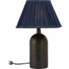 PR Home Riley stolová lampa, čierna/modrá - 3502803-25-88