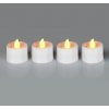 Die moderne Hausfrau Die moderne Hausfrau Sfúknuteľné LED čajové sviečky, 4 ks