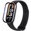 Ochranná fólia s čiernym okrajom pre Xiaomi Smart Band 8