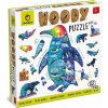 Drevené puzzle Ludattica Woody Polárne Zvieratká, drevené puzzle, 48 dielikov (21696)
