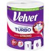 Velvet Turbo papierové utierky 3vr. 1x340ks (6bal/kar)