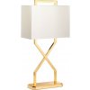 Elstead Elstead CROSS-TL-IVORY - Stolná lampa CROSS 1xE27/60W/230V zlatá/biela ED0668 + záruka 3 roky zadarmo + záruka 3 roky zadarmo