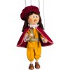 Drevená marioneta Princ, 35 cm