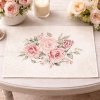 EVENIT Prestieranie pod taniere s kvetinovým motívom, gobelínové 041C Bavlna/polyester 30x40 cm prestieranie