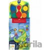 Faber Castell vodové farby, 12 kusové dinosaurus