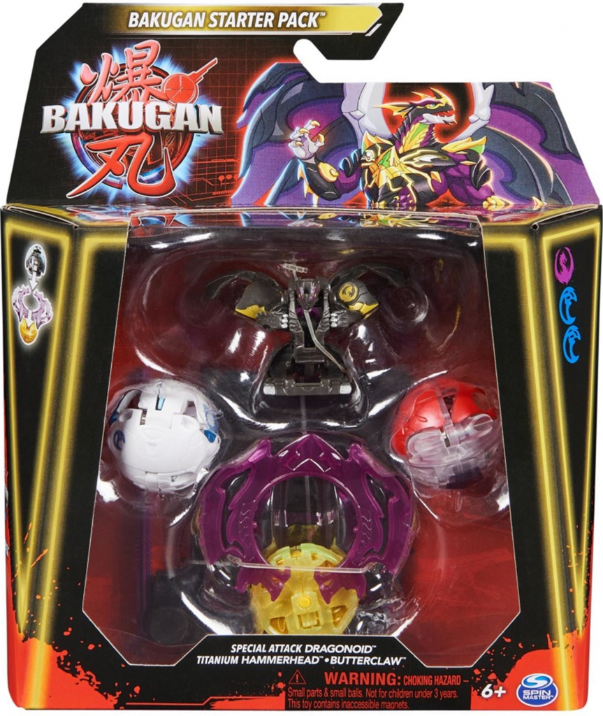 Spin Master Bakugan ŠTARTOVACIA SADA ŠPECIÁLNY ÚTOK DRAGONOID SOLID