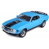 MAISTO 1970 Ford Mustang Mach 1 modrá 1:18
