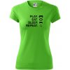 Play Eat Sleep Repeat game - Dámske Fantasy športové (dresovina) - S ( Apple Green )